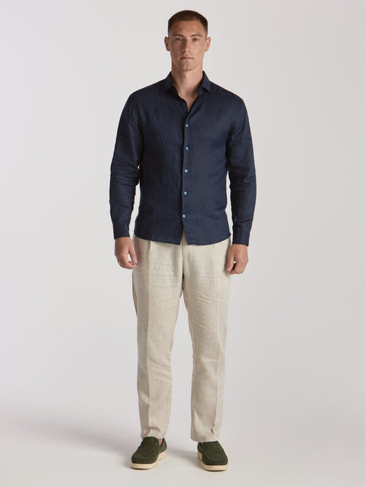 USA Fashionn | Poseidon/Apollo Linen Trousers