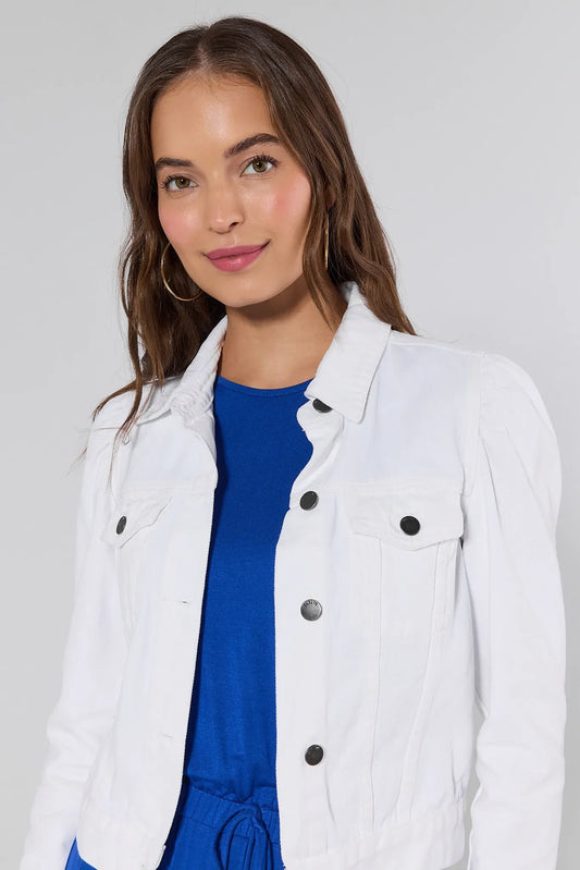 USA Fashionn | Roxanna White Denim Jacket