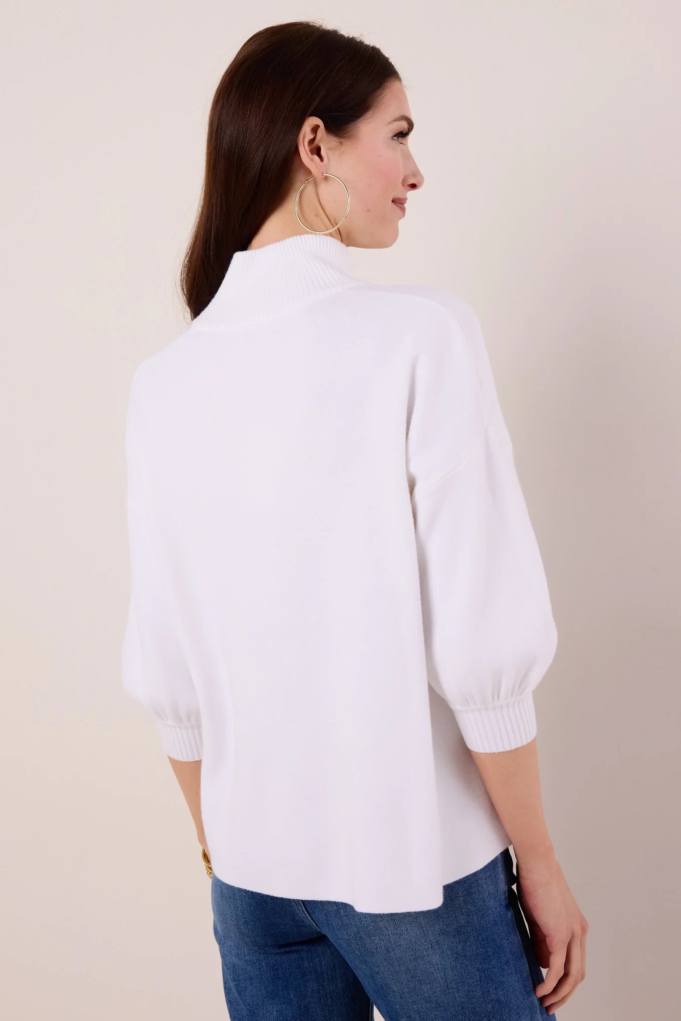 USA Fashionn | Gwyneth Cream Knit Sweater