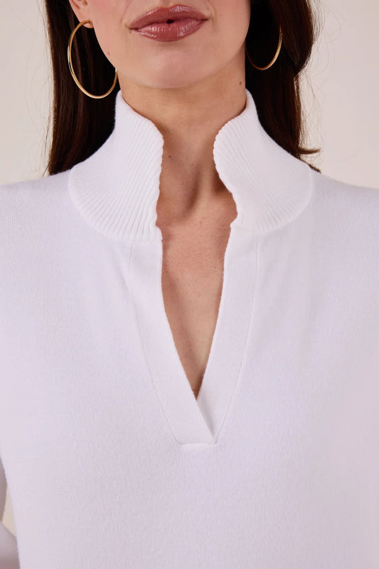 USA Fashionn | Gwyneth Cream Knit Sweater
