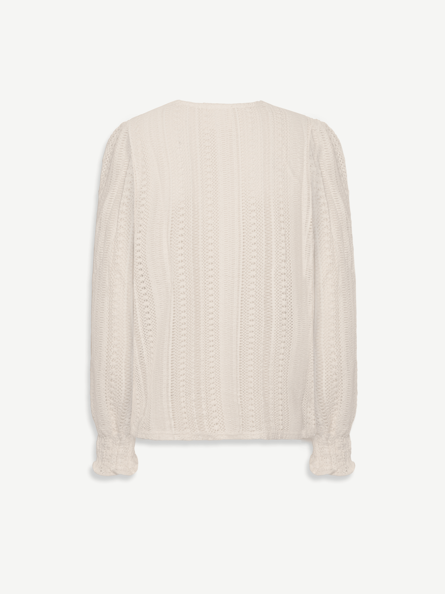 USA Fashionn | Ecru Crochet Arlyne Blouse