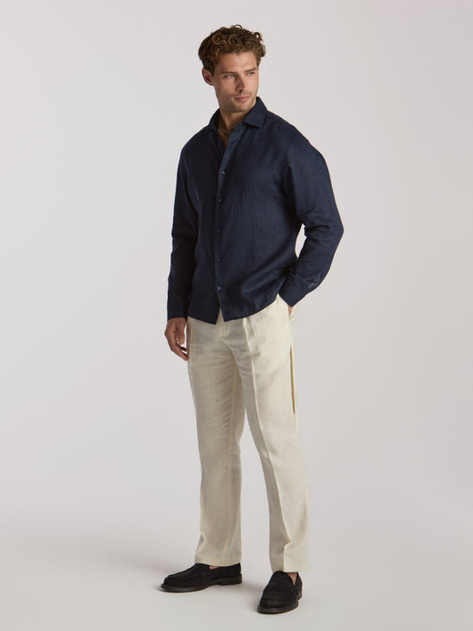 USA Fashionn | Poseidon/Apollo Linen Trousers