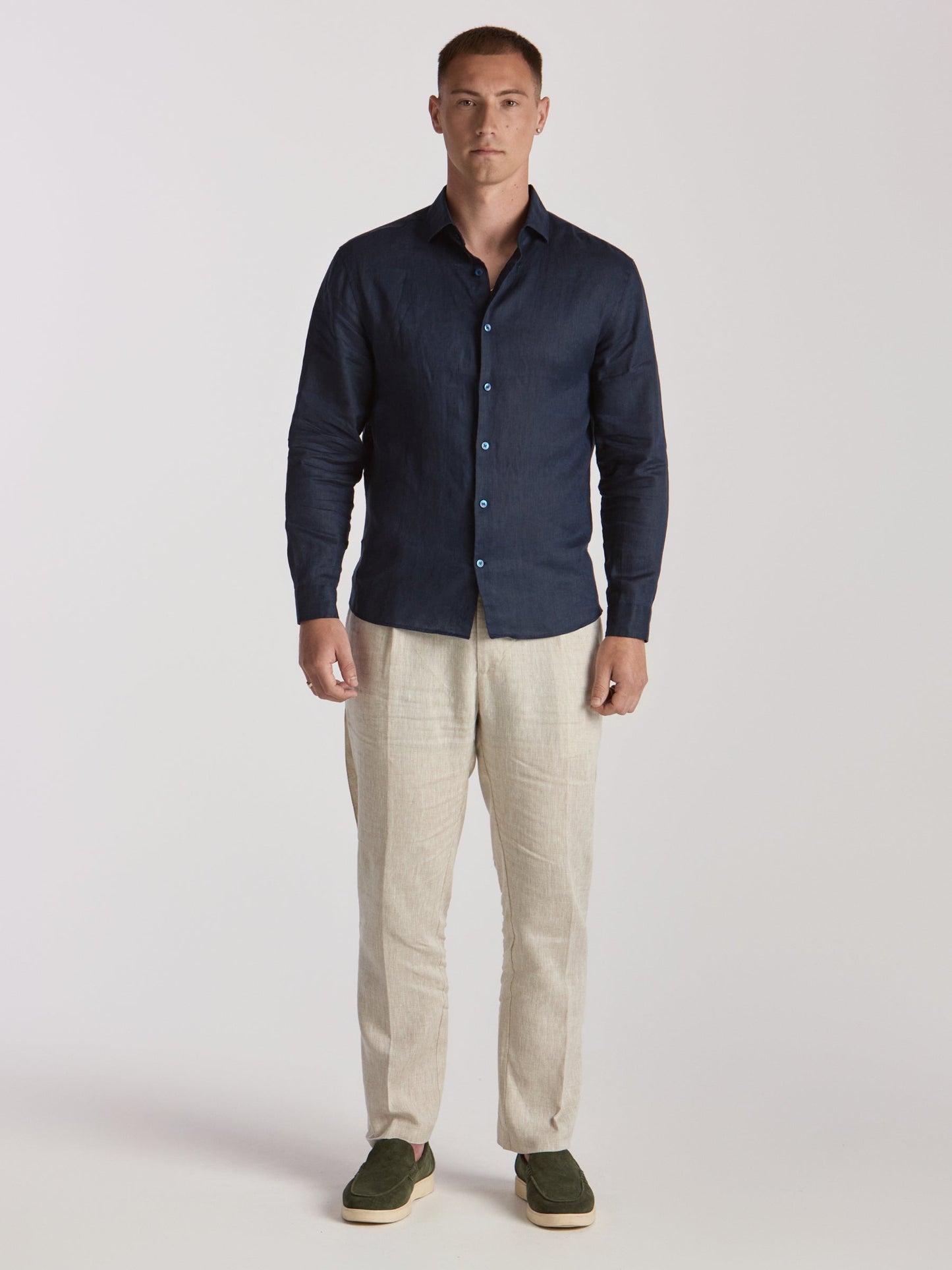USA Fashionn | Poseidon/Apollo Linen Trousers
