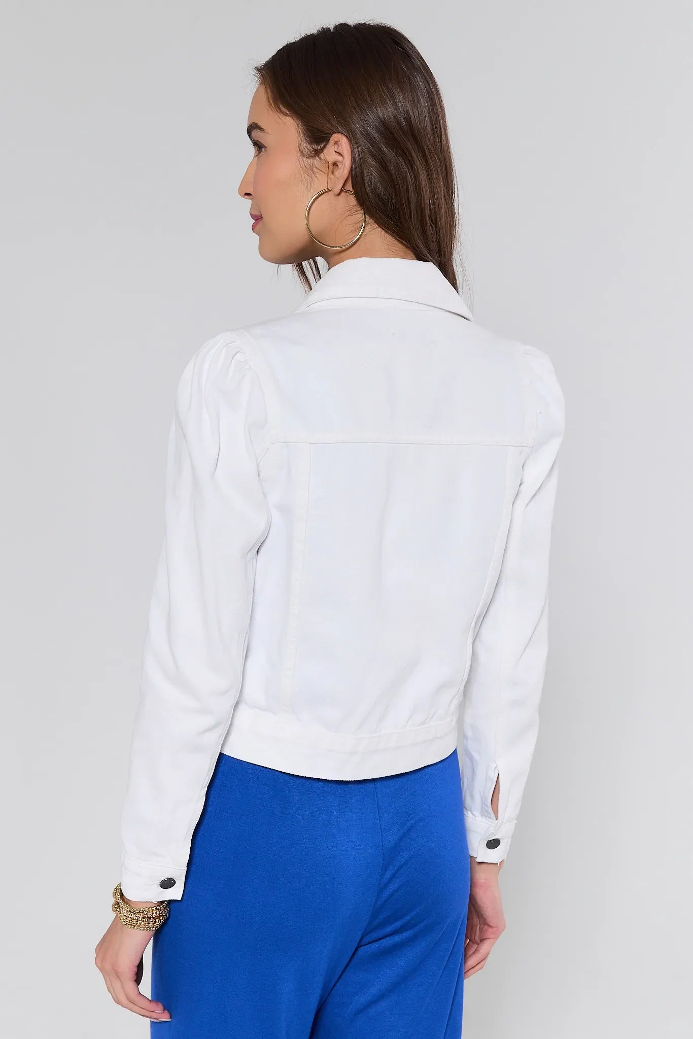 USA Fashionn | Roxanna White Denim Jacket