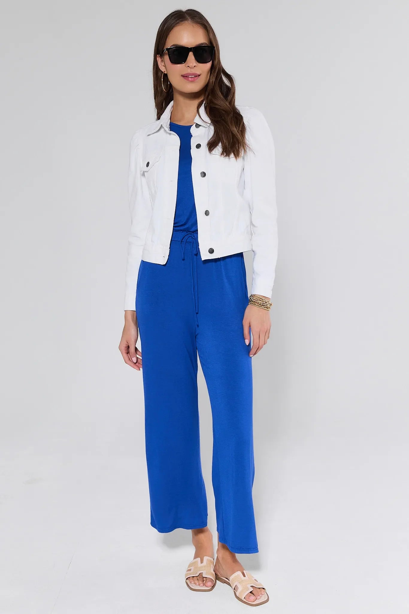 USA Fashionn | Roxanna White Denim Jacket
