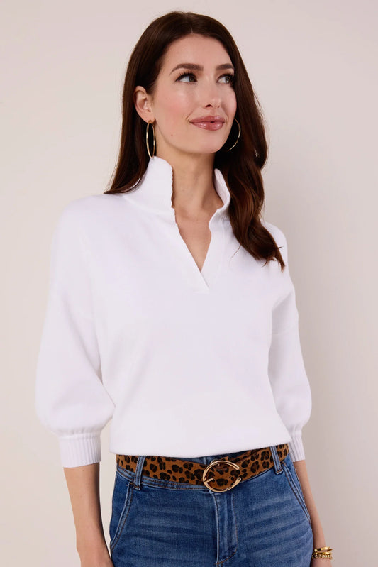 USA Fashionn | Gwyneth Cream Knit Sweater